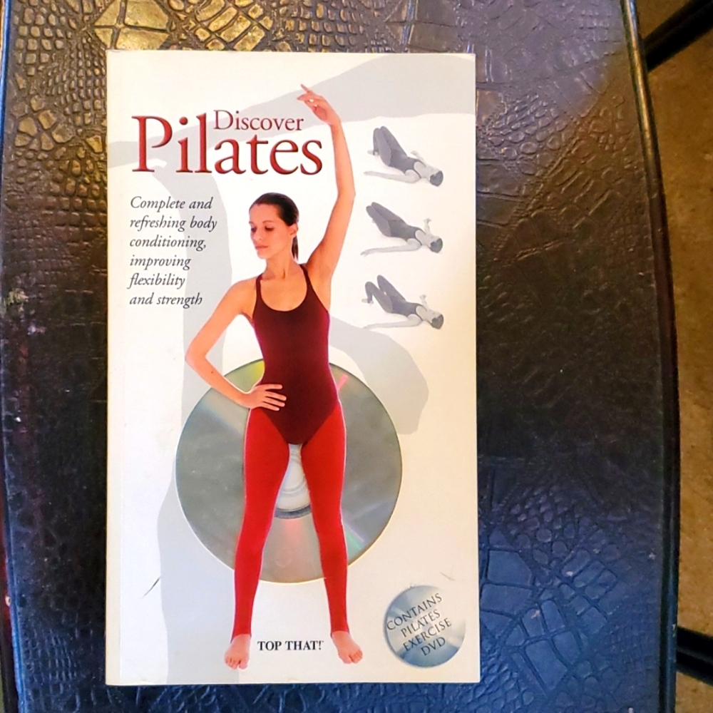 🤑 3 for $20 Discover Pilates book with dvd